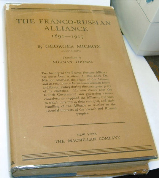 The Franco-Russian Alliance 1891-1917
