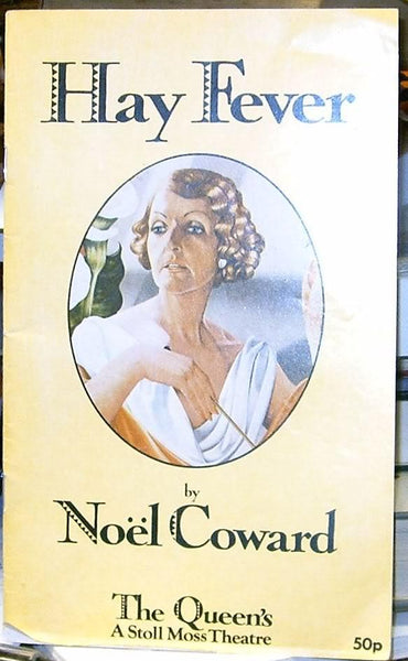 Hay Fever Noel Coward Playbill The Queen's