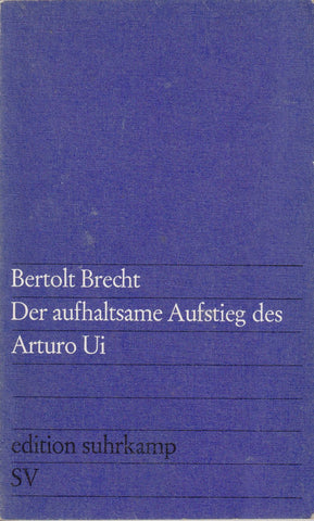 Der aufhaltsame Aufstieg des Arturo Ui
