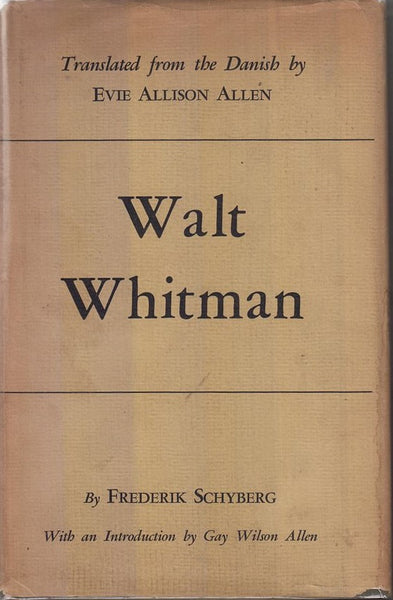 Walt Whitman  by Schyberg, Frederik