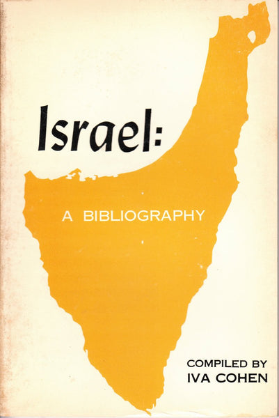 Israel: A Bibliography