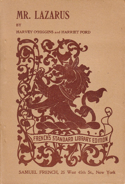 Mr. Lazarus: A Comedy in Four Acts