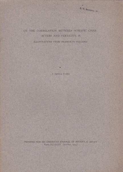 On the Correlation Between Somatic characters and Fertility. II