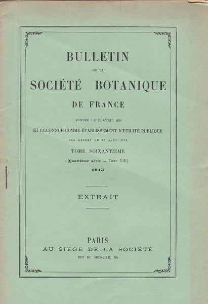 Observations sur les Diatomees