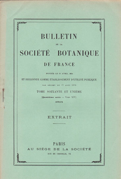 Observations sur les Diatomees