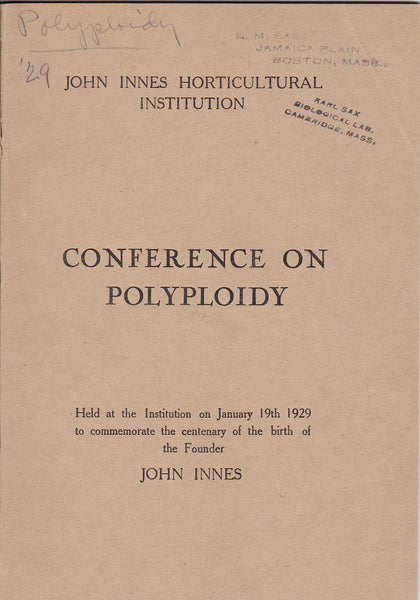 Conference on Polyploidy