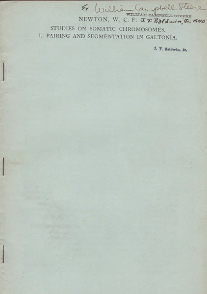 Studies on Somatic Chromosomes. I. Pairing and Segmentation in Galtonia