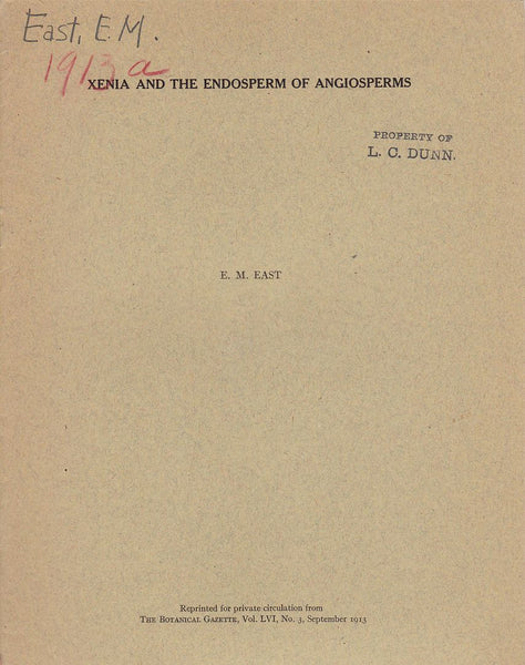 Xenia and the Endosperm of Angiosperms