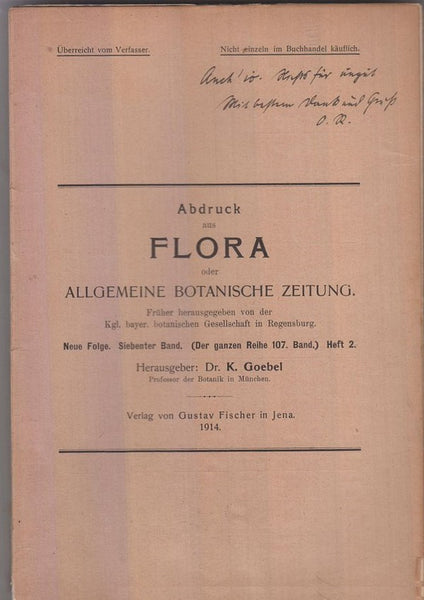 Set of Seven Offprints by O. Renner  by Renner, O.