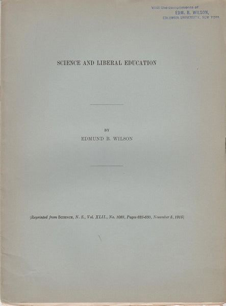 Science and Liberal Education