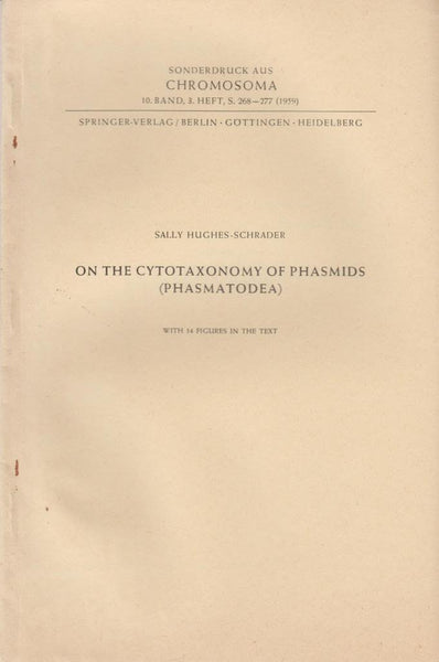 On the Cytotaxonomy of Phasmids (Phasmatodea)