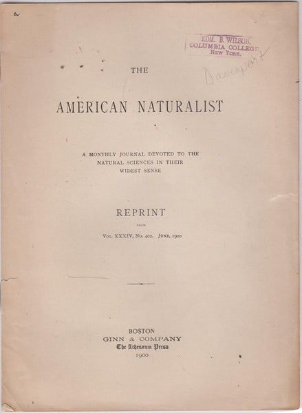 The Advance of Biology in 1897