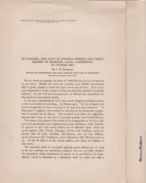 Ontogeny and Phylogeny of Man's Appendages