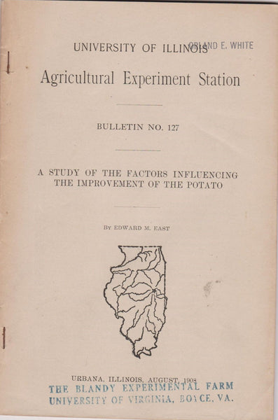 A Study of the Factors Influencing the Improvement of the Potato
