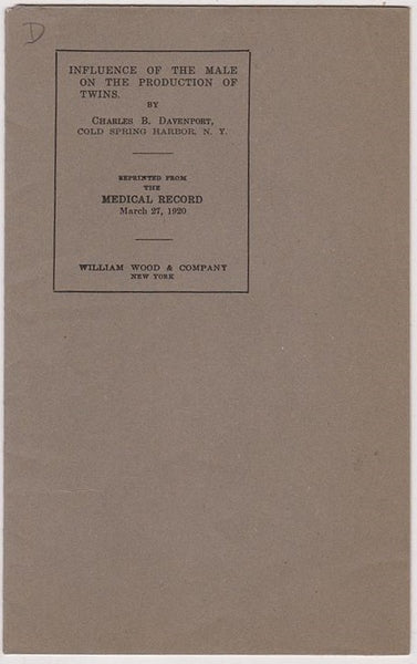 Influence of the male in the production of human twins