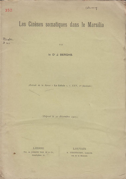Les Cineses Somatiques dans le Marsilia