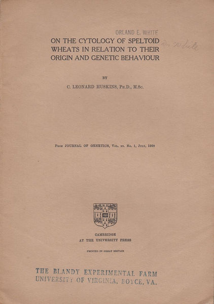On the Cytology of Speltoid Wheats in Relation to their Origin and Genetic Behaviour