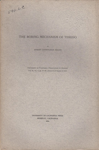 The Boring Mechanism of Teredo