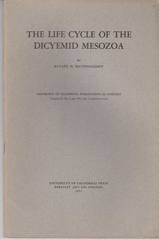 The Life Cycle of the Dicyemid Mesozoa