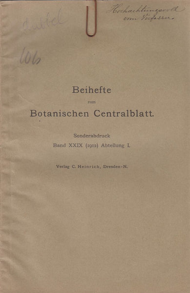 Uber die Kernstruktur und Kernteilung bei Closterium