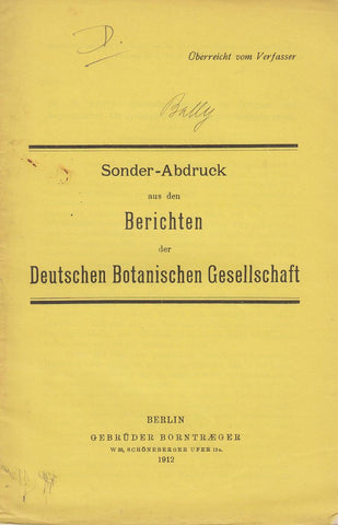 Chromosomenzahlen bei Triticum- und Aegilopsarten. Ein cytologischer Beitrag zum Weizenproblem