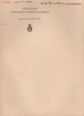 Cytological Studies in Allium, VI