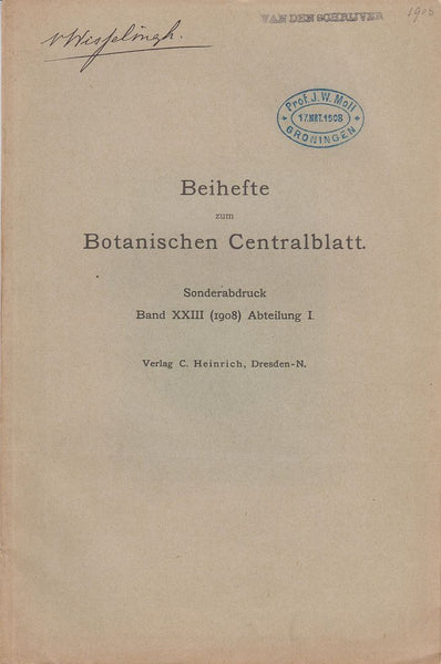 Uber die Karyokinese bei Oedogonium