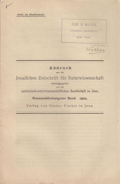Ueber die biologische Bedeutung der feineren Strukturen des Radiolarienskelettes. Nebst einem Anhang: Die Phaospharien der "Valdivia" und "Gauss"-Ausbeute