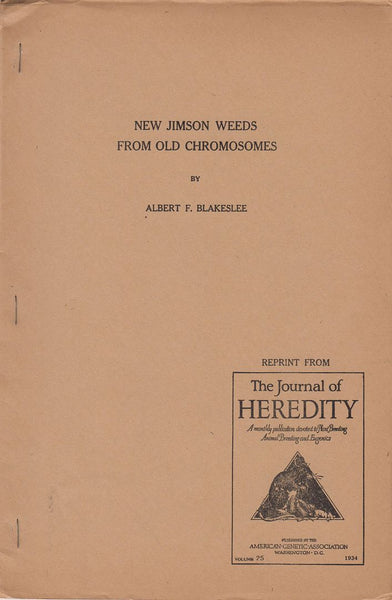New Jimson Weeds From Old Chromosomes
