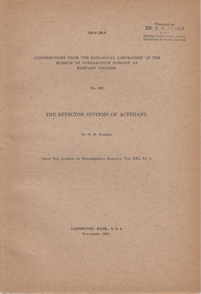 The Effector Systems of Actinians