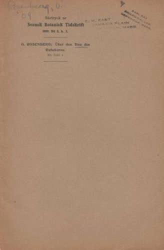 Uber den Bau des Ruhekerns