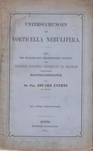 Untersuchungen an Vorticella Nebulifera