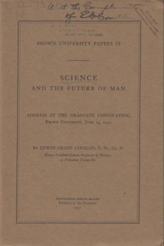 Science and the Future of Man