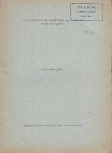 The Influence of Inbreeding on Vigor in Hydatina Senta
