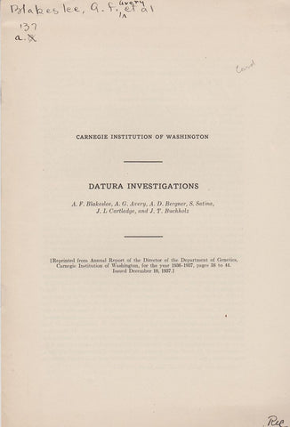 Datura Investigations