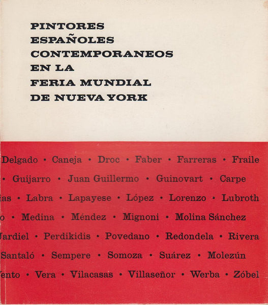 Pintores espanoles contemporaneos en la Feria Mundial de Nueva York