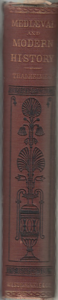 A Manual of Mediaeval and Modern History