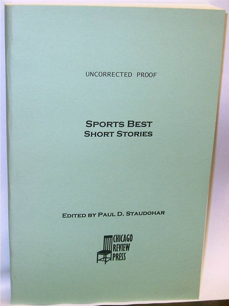 Sports Best Short Stories
