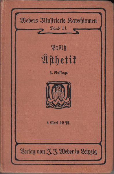 Asthetik: Belehrungen uber die Wissenschaft vom Schonen und der Kunst