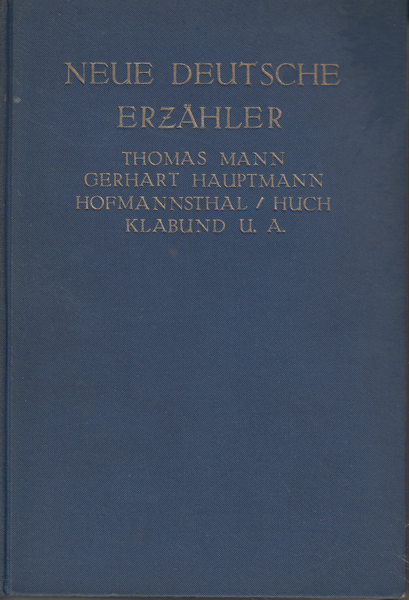 Neue Deutsche Erzahler