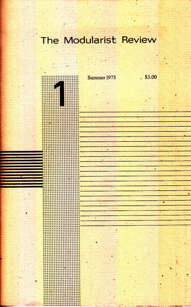 The Modularist Review, Summer 1975