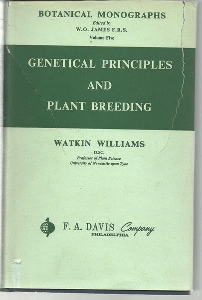 Genetical Principles and Plant Breeding