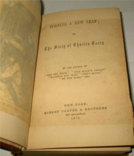 Turning a new leaf, or, the story of Charles Terry