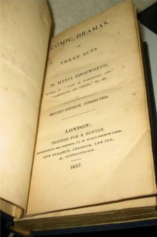 Comic Dramas in Three Acts