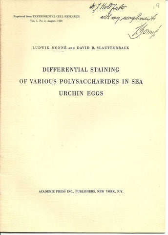 14 offprints Ludwik Monne 1944-1952