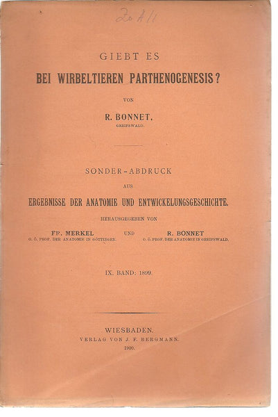 Giebt es Bei Wirbeltieren Parthenogenesis?