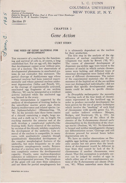 Chapter 2 Gene Action