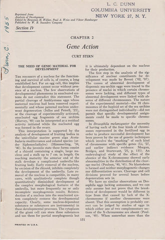 Chapter 2 Gene Action