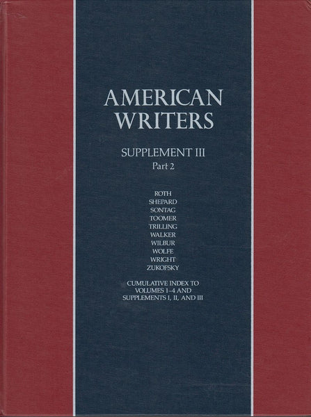 American Writers Supplement 3v2