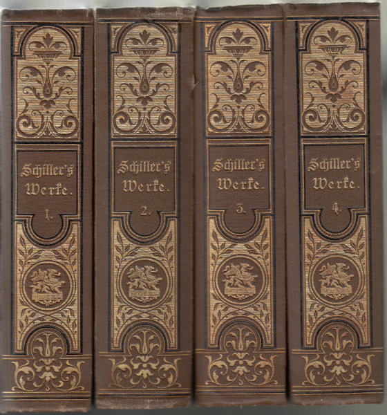 Schiller's Sammtliche Werke: Volumes I - IV